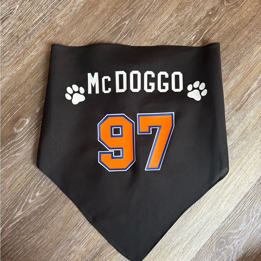 Oilers Dog Bandana